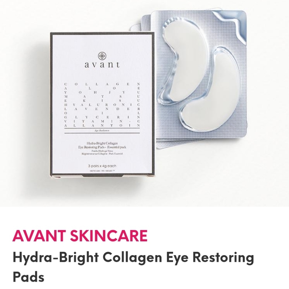 Avant Skincare Hydro-Brght Collagen Eye Restoring Pads
